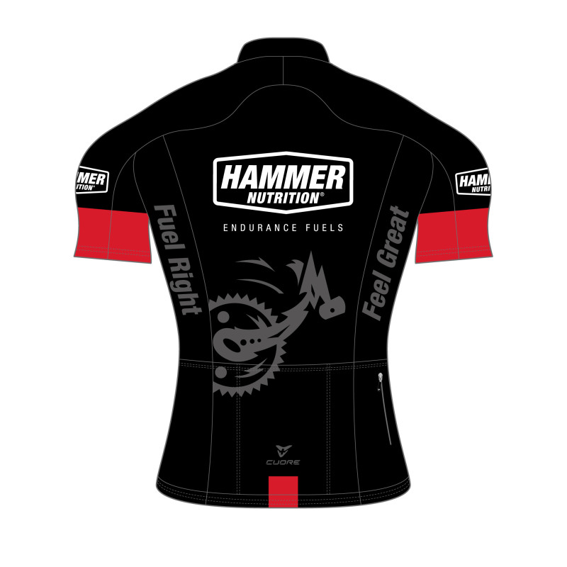 Cycling Jersey Black Back